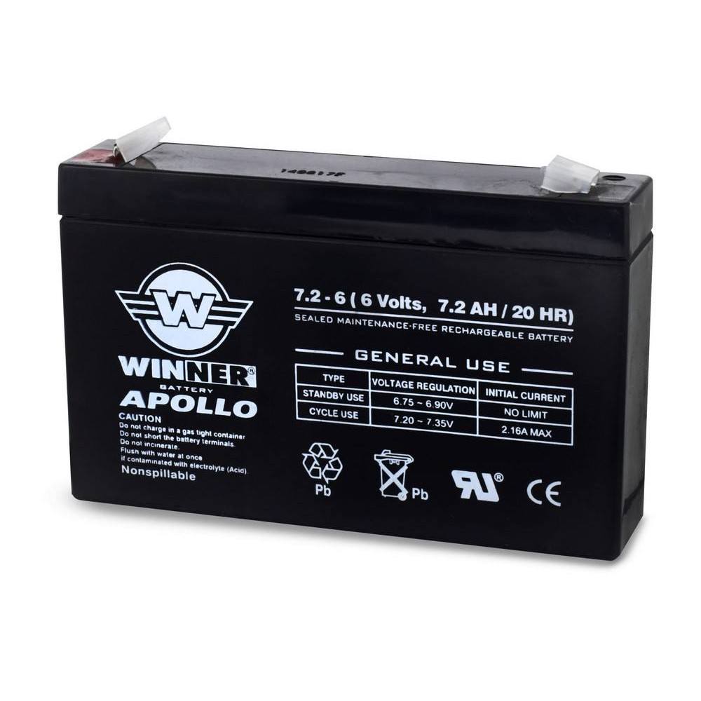 WINNER_APOLLO_7.2-6_by-WINNERBATTERY_AGM_Battery_UPS Winner Battery